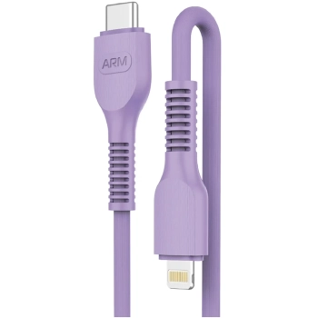 Купить Кабель ArmorStandart AR88 Type-C to Lightning 3A 1m Purple (ARM65290) - фото 1