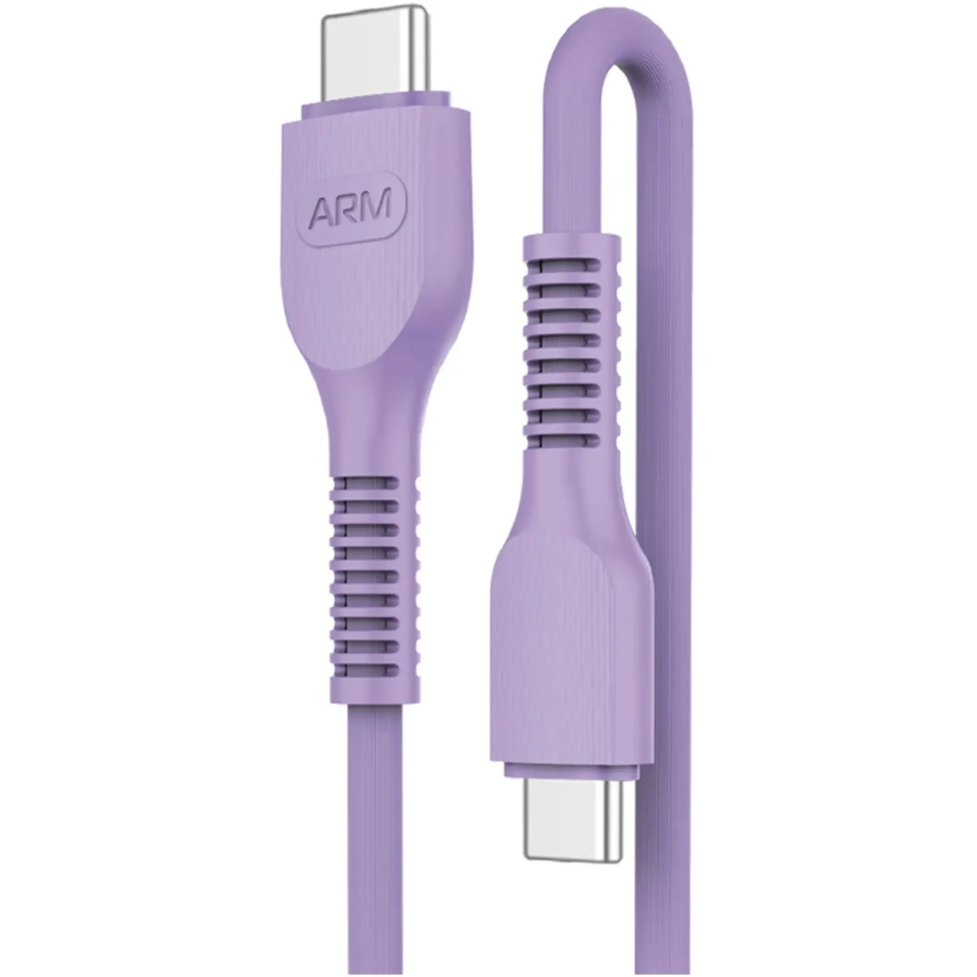 Купити Кабель ArmorStandart AR88 Type-C to Type-C 3A 1m Purple (ARM65291) - фото 1