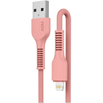Купить Кабель ArmorStandart AR88 USB to Lightning 2,4A 1m Peach (ARM65286) - фото 1