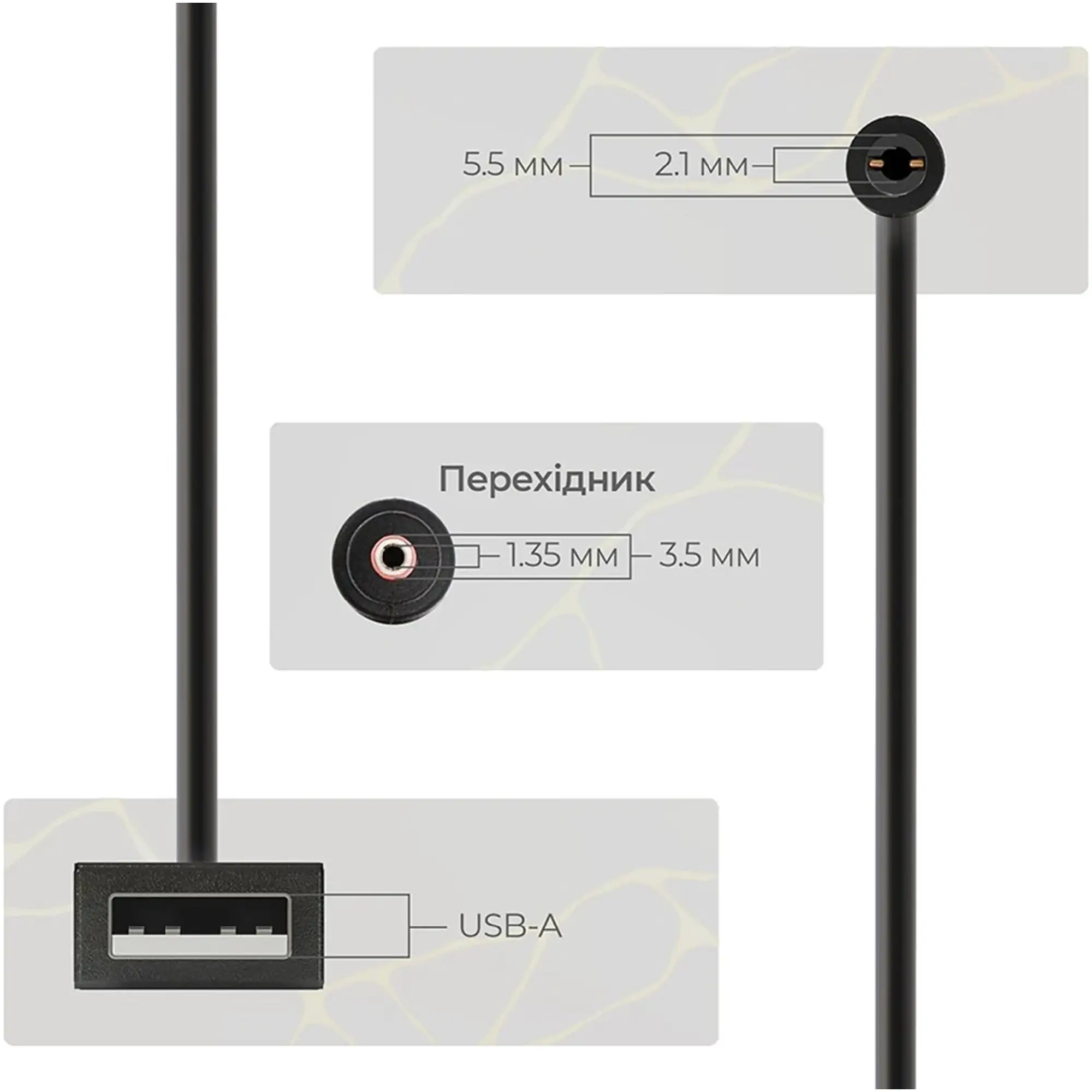 Купить Кабель ArmorStandart USB boost converter DC 5V to 9V 12V + 3.5x1.35 mm connecter (ARM65519) - фото 3