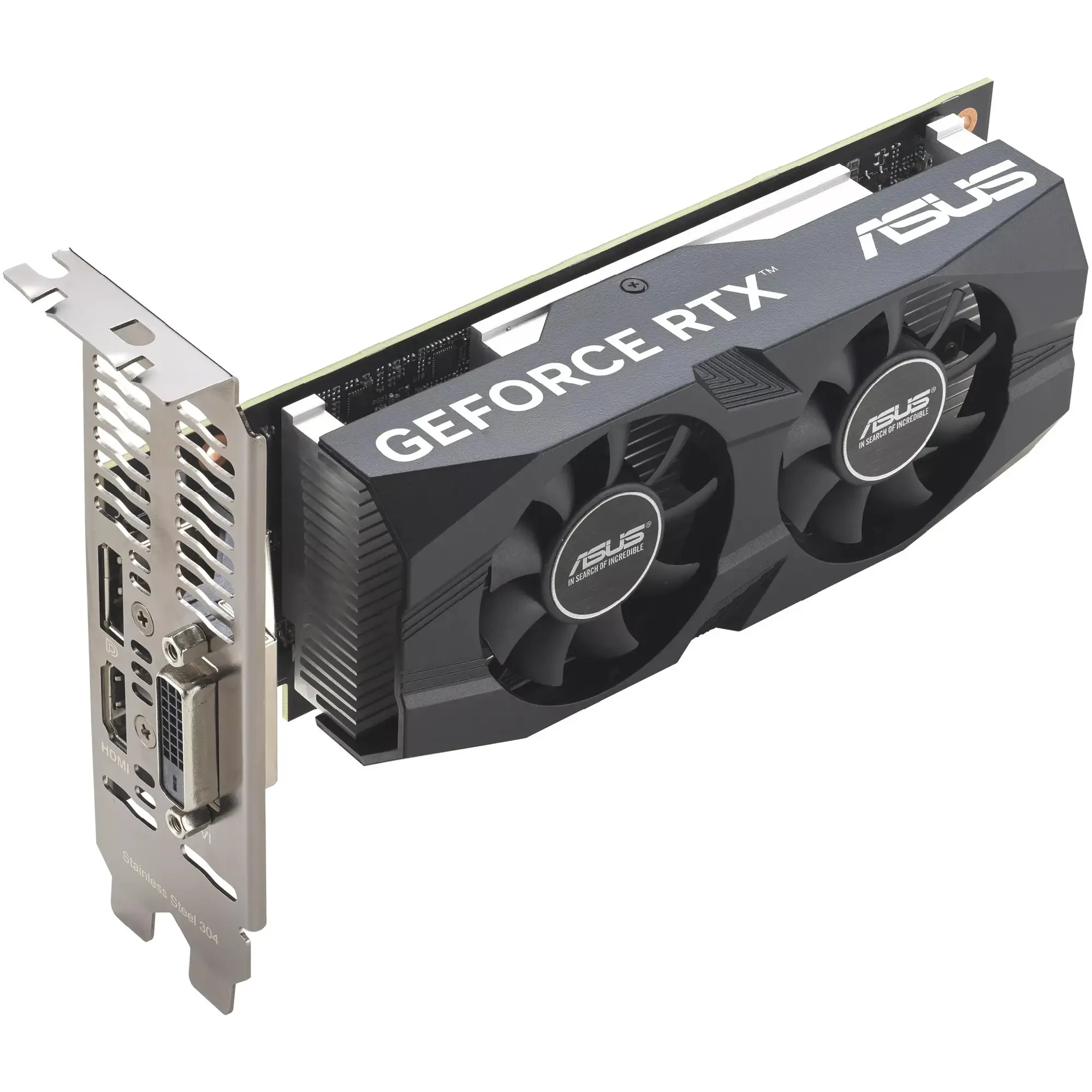 Купить Видеокарта ASUS Nvidia GeForce RTX 3050 LP BRK OC 6GB - фото 3