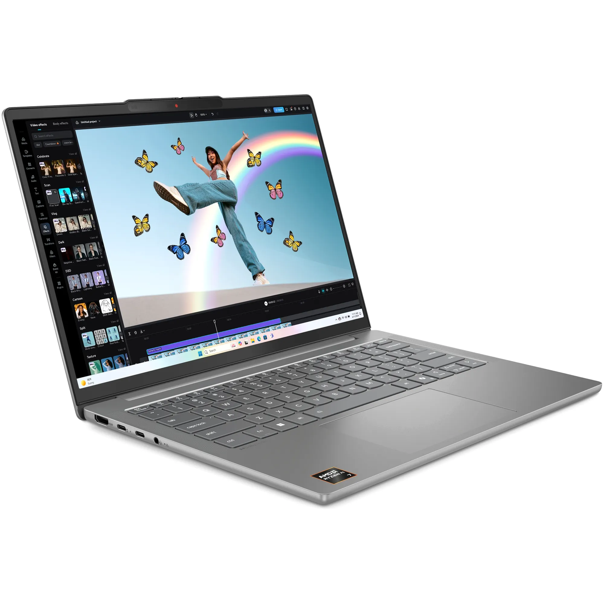 Купить Ноутбук Lenovo IdeaPad Slim 5 14ARP10 (83HT0034RA) - фото 3