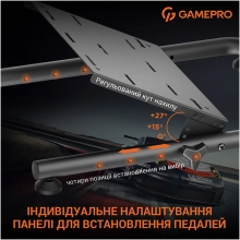 Купить Стенд для крепления руля, коробки передач и педалей GamePro RS021 Black - фото 11