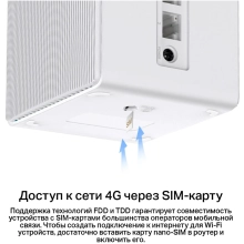 Купити Маршрутизатор Mercusys MB110-4G - фото 4