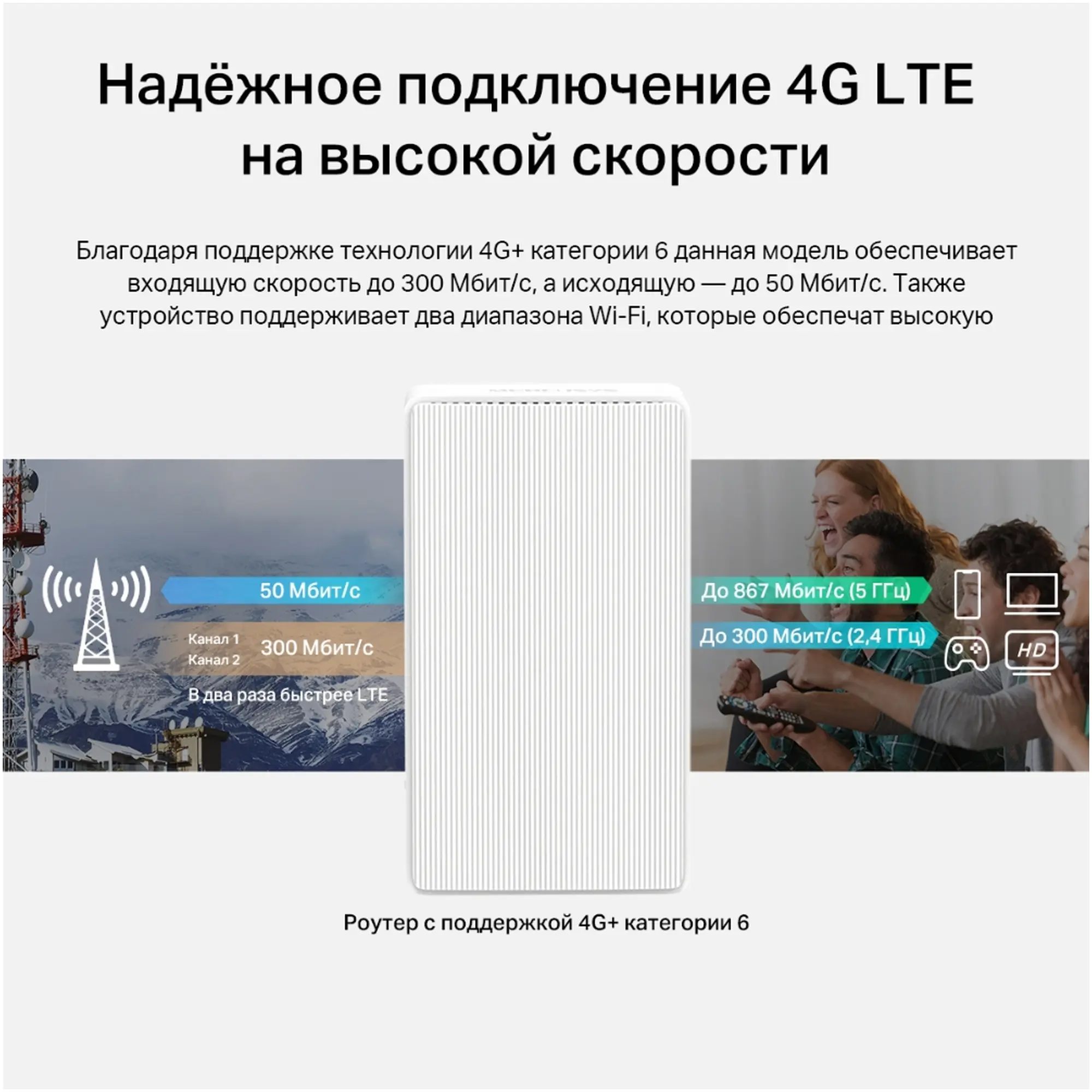 Купити Маршрутизатор Mercusys MB230-4G - фото 5
