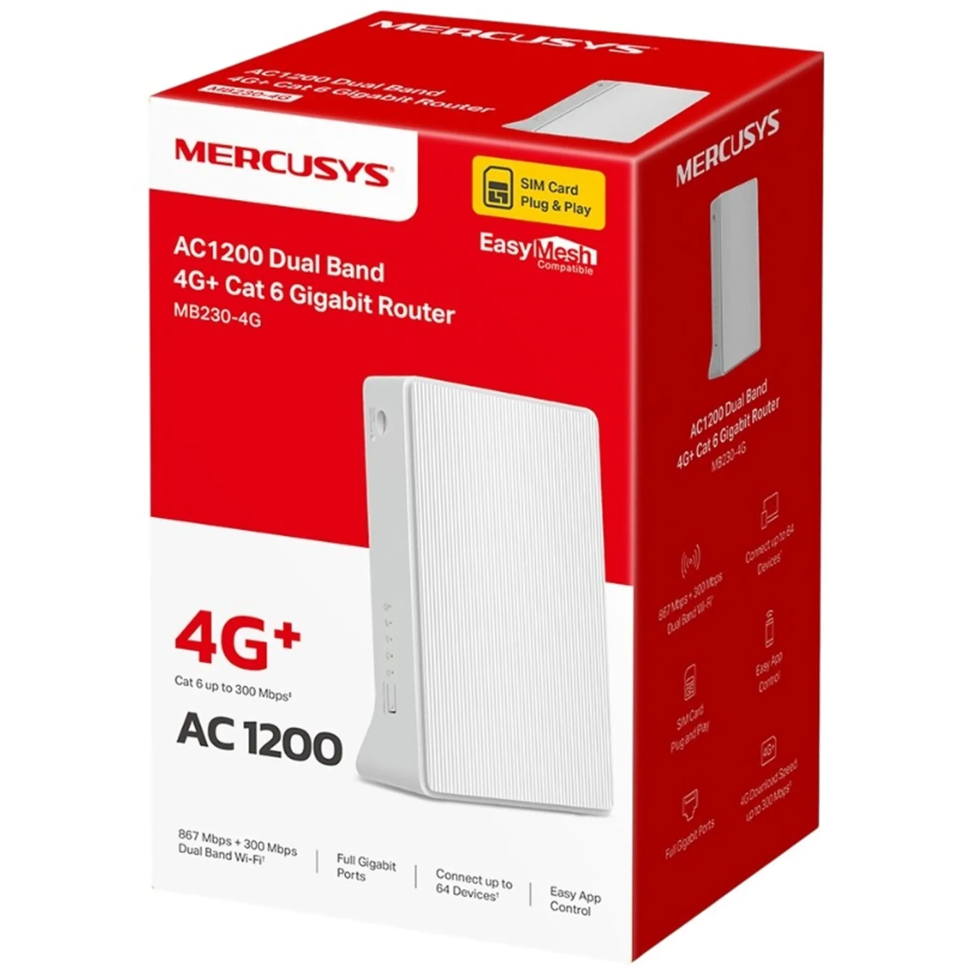 Купити Маршрутизатор Mercusys MB230-4G - фото 10