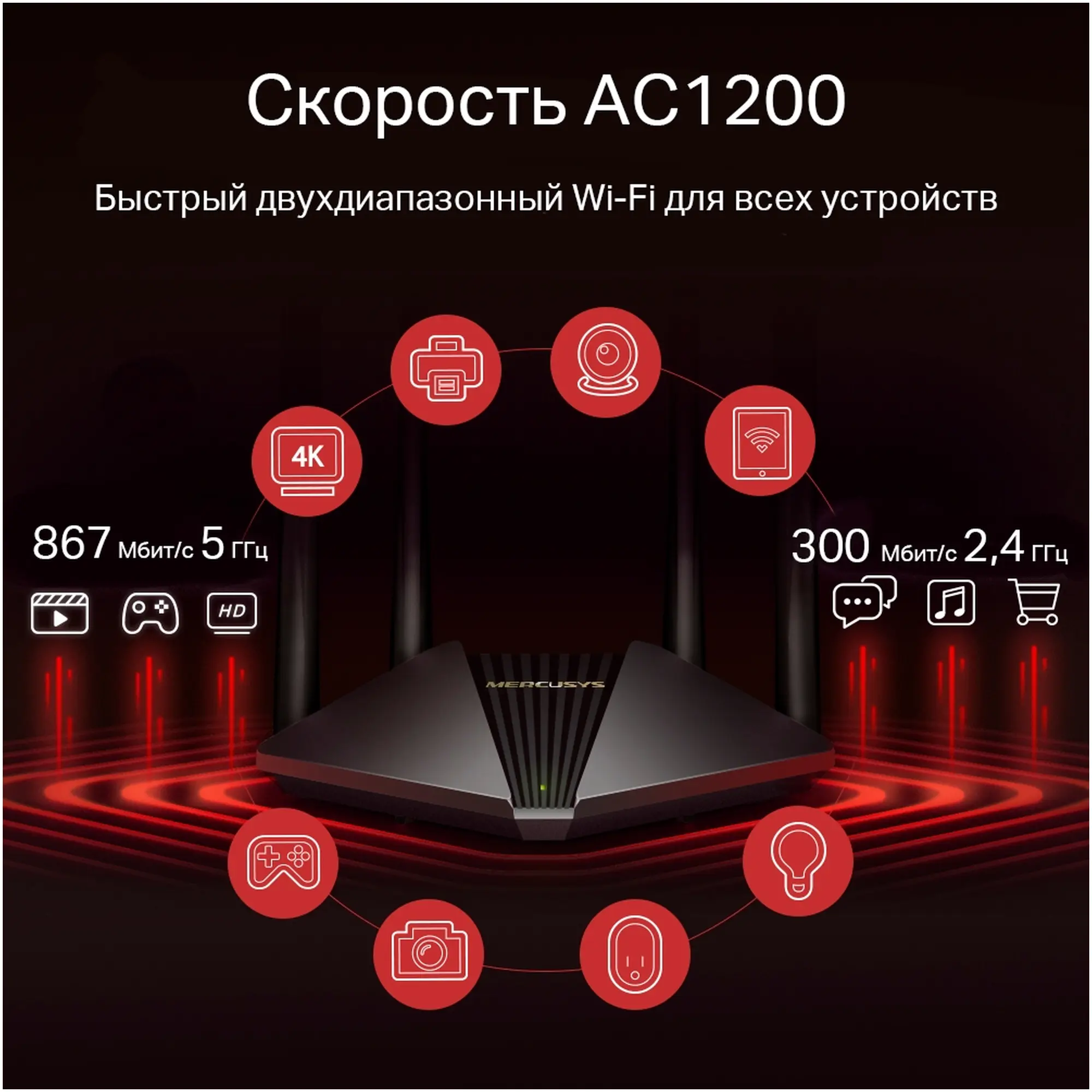Купить Маршрутизатор Mercusys MR30G - фото 4