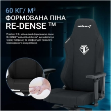 Купити Крісло для геймерів Anda Seat Phantom 3 XL Black Fabric (AD18XL-52-B-F-B01) - фото 11