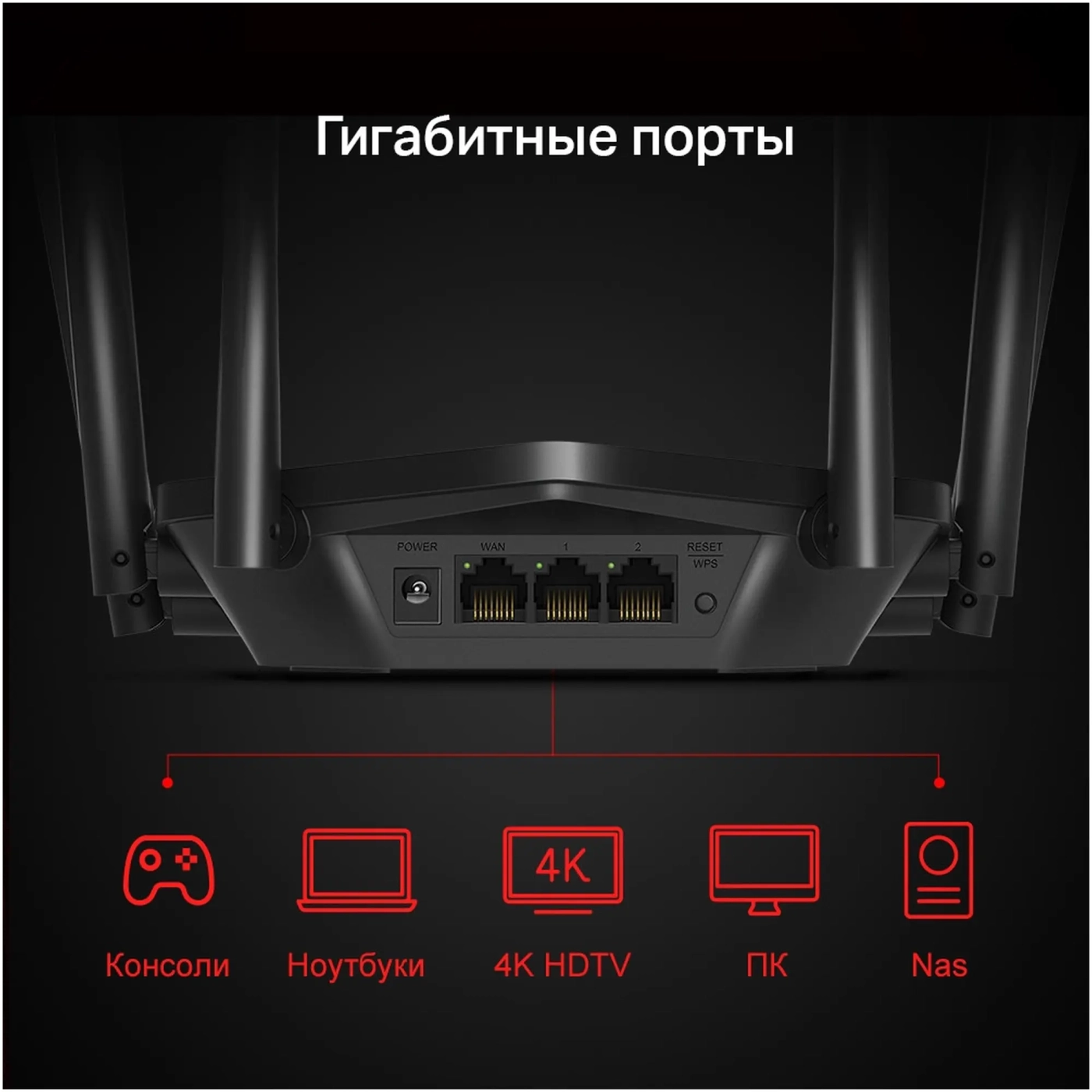 Купити Маршрутизатор Mercusys MR50G - фото 5