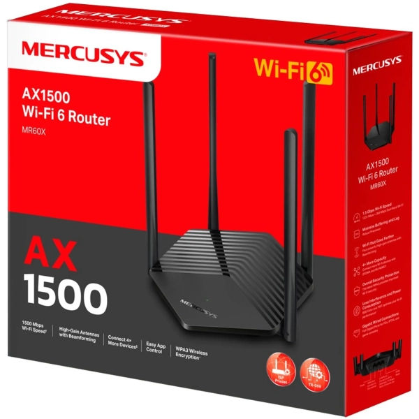 Купити Маршрутизатор Mercusys MR60X - фото 5
