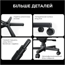 Купить Кресло для геймеров Anda Seat Kaiser 3E XL Maroon PVC (AD23YC-XL-09-A-PV/C-A01) - фото 16