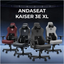 Купить Кресло для геймеров Anda Seat Kaiser 3E XL Maroon PVC (AD23YC-XL-09-A-PV/C-A01) - фото 19