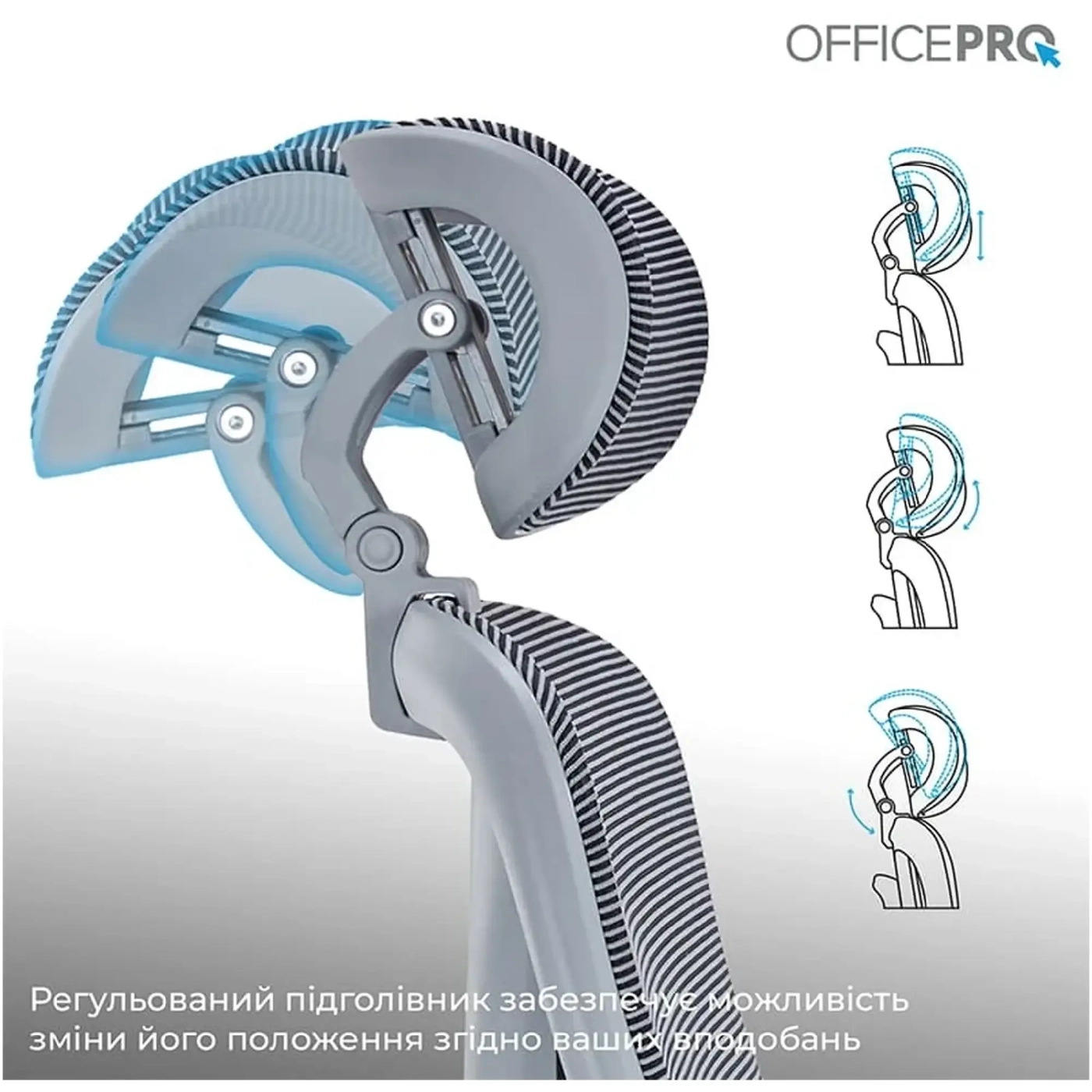 Купить Кресло офисное Officepro Atlas OC630-G-DG-DG Gray/Dark Gray - фото 11