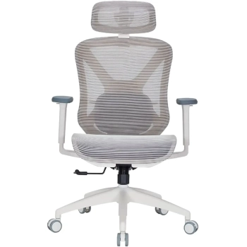 Купить Кресло офисное Officepro Atlas OC630-W-LG-LG White/Light Gray - фото 1