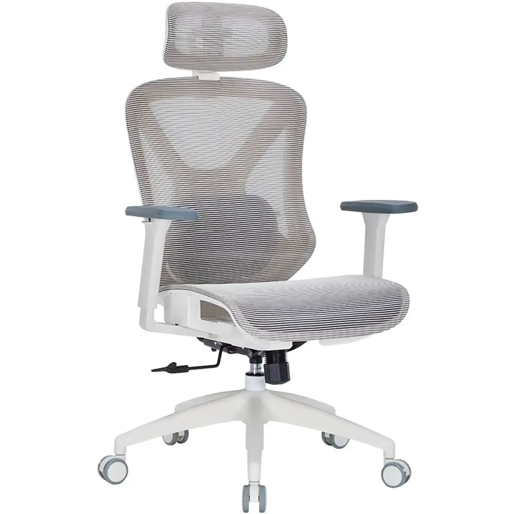 Купить Кресло офисное Officepro Atlas OC630-W-LG-LG White/Light Gray - фото 2