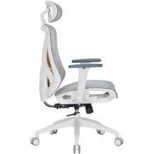 Купить Кресло офисное Officepro Atlas OC630-W-LG-LG White/Light Gray - фото 5