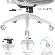 Купить Кресло офисное Officepro Atlas OC630-W-LG-LG White/Light Gray - фото 13