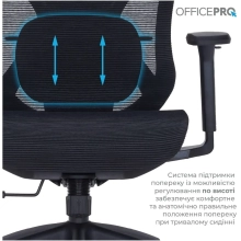 Купить Кресло офисное Officepro Atlas OC630-B-B-B Black - фото 10