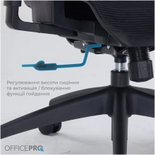 Купить Кресло офисное Officepro Atlas OC630-B-B-B Black - фото 14