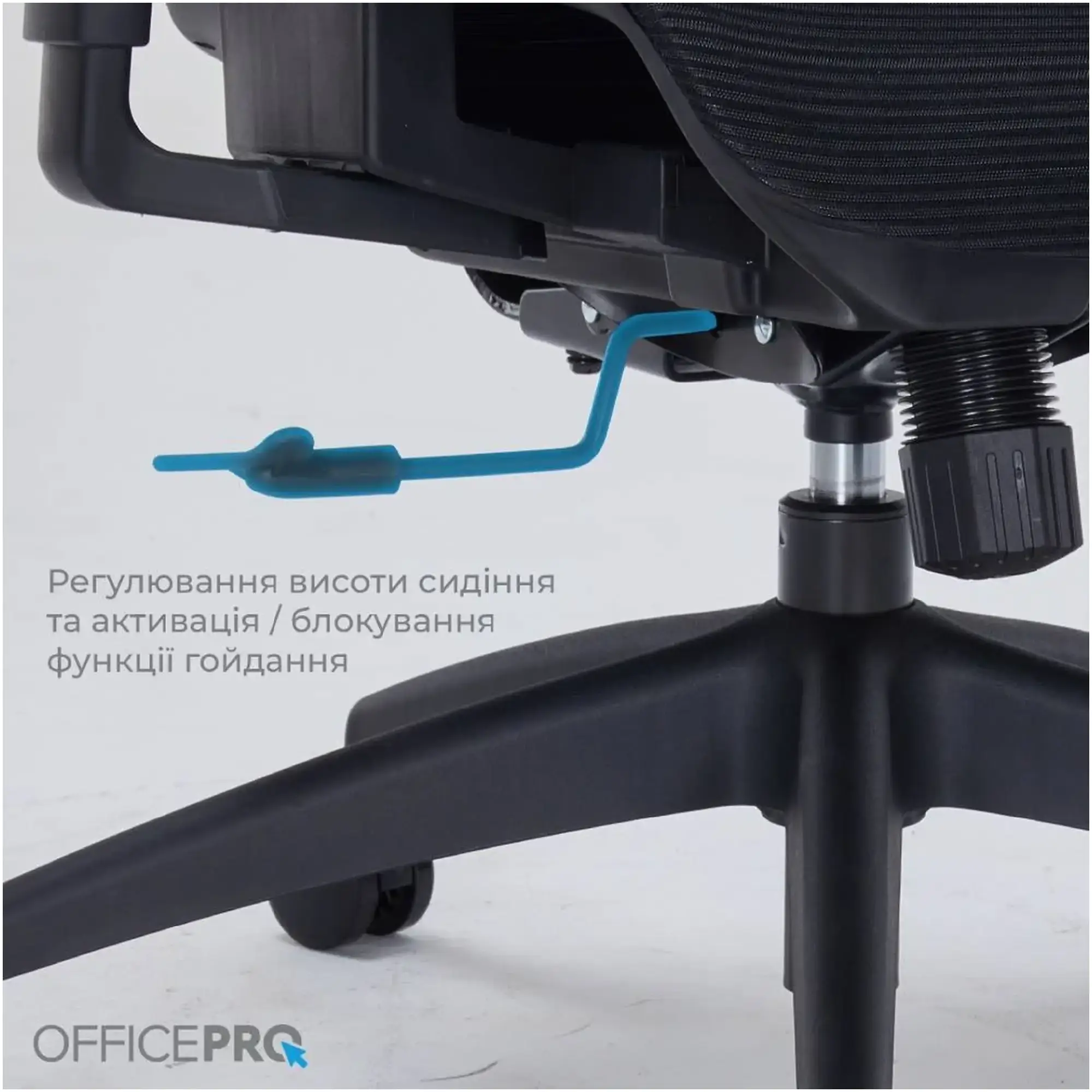 Купить Кресло офисное Officepro Atlas OC630-B-B-B Black - фото 14