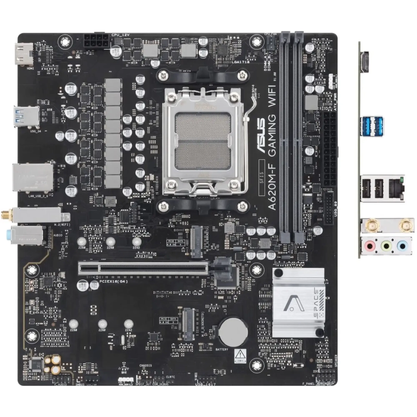 Купить Материнcкая плата Asus A620M-F Gaming WiFi - фото 1