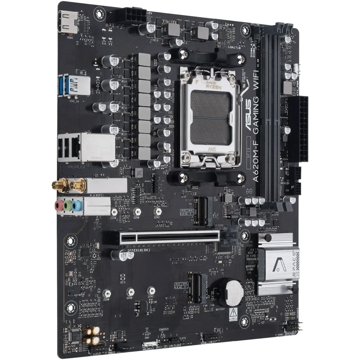 Купить Материнcкая плата Asus A620M-F Gaming WiFi - фото 2