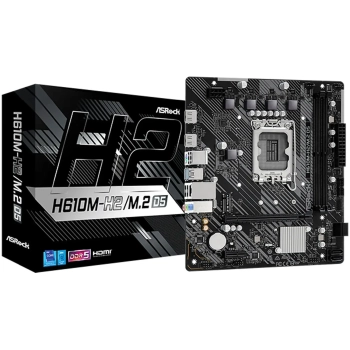Купить Материнская плата ASRock H610M-H2/M.2+ D5 - фото 1