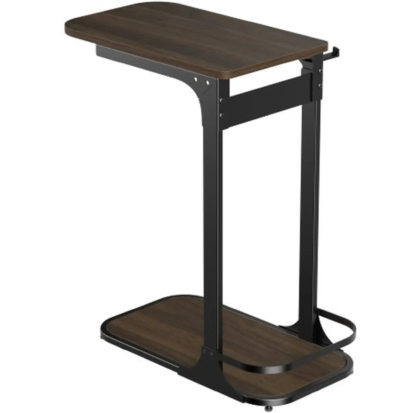 Купить Офисный стол с держателем для гарнитур SD137DW Dark Wood/Black - фото 4