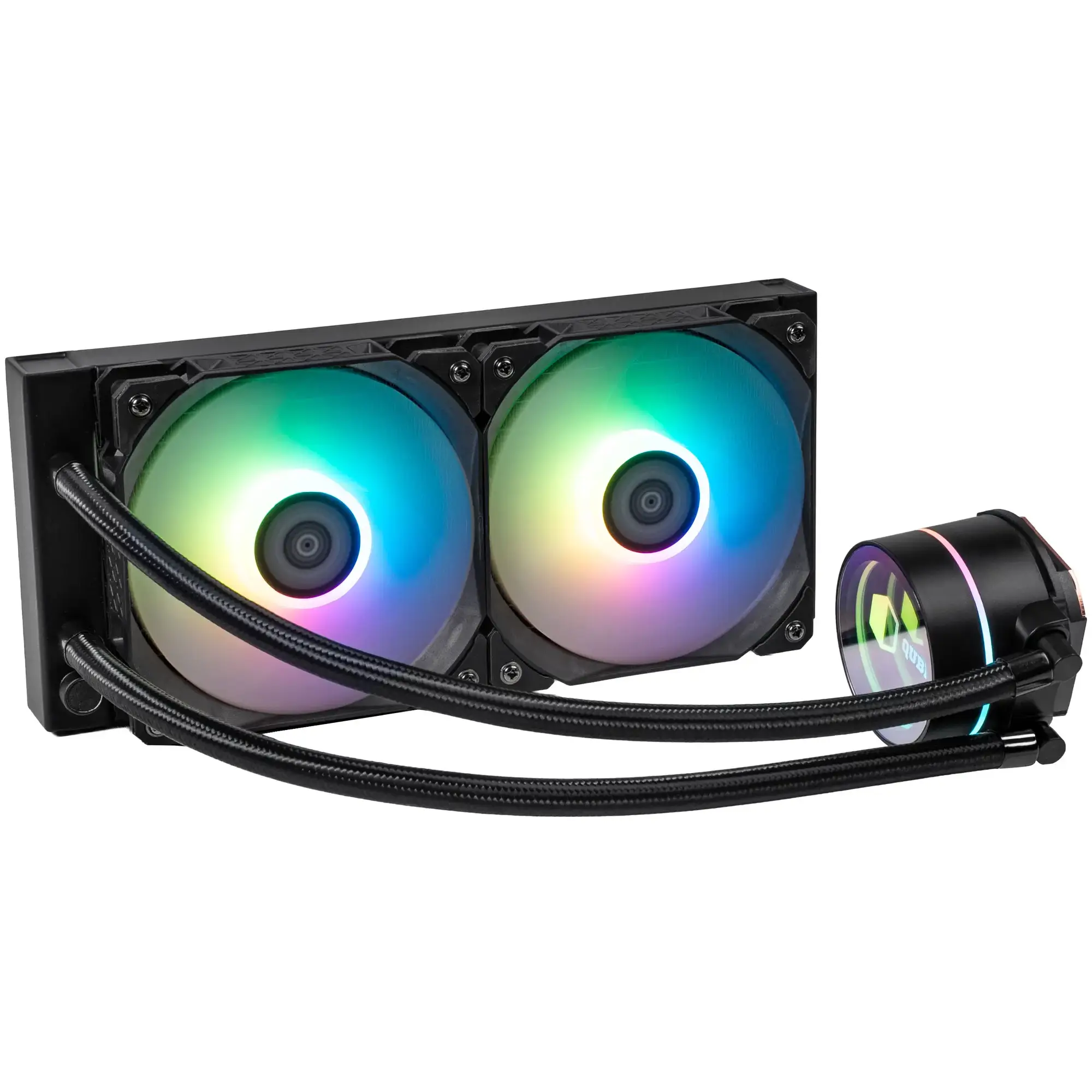 Купить Система жидкостного охлаждения QUBE ZT-240 Black - фото 1