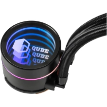 Купить Система жидкостного охлаждения QUBE ZT-240 Black - фото 4