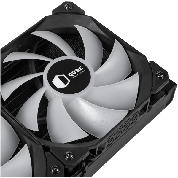 Купить Система жидкостного охлаждения QUBE ZT-240 Black - фото 5