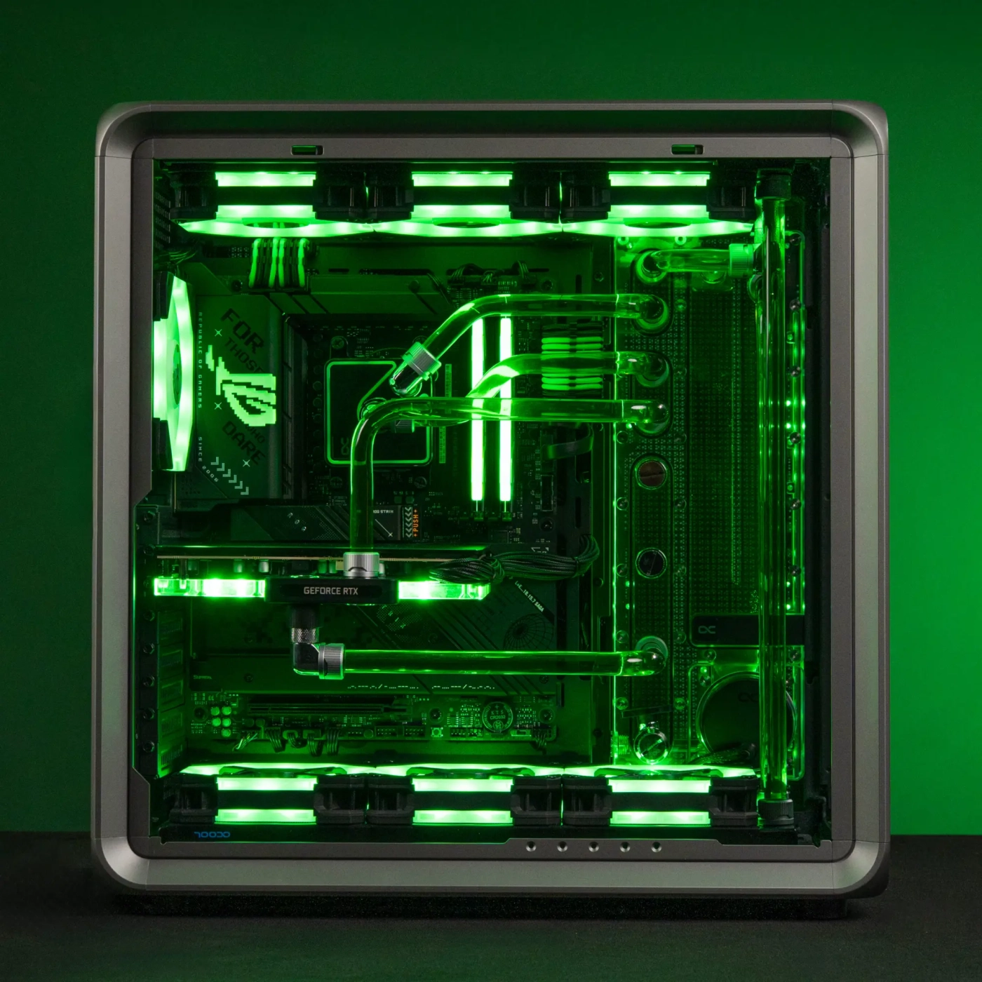 Купить Компьютер ARTLINE Jonsbo B400 Green Pulse - фото 2