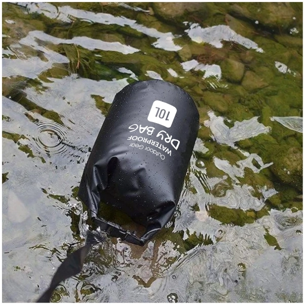 Купить Водонепроницаемый рюкзак Armorstandart Waterproof Outdoor Gear 10L Black (ARM59236) - фото 3