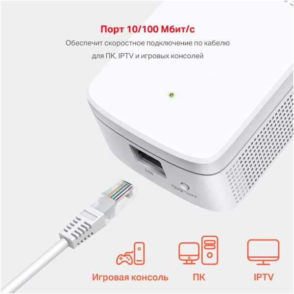 Купить Усилитель Wi-Fi Mercusys ME30 - фото 7