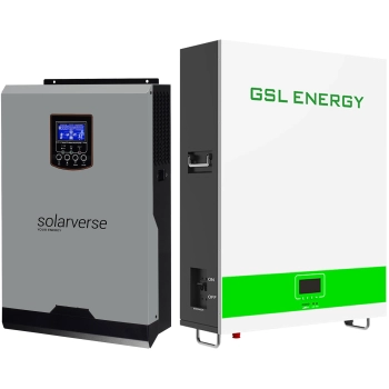 Купить Система хранения энергии Solarverse SV3024A-1GS5.12K-LFP 3kW 5.12kWh 1BAT LiFePO4 6500 циклов - фото 1