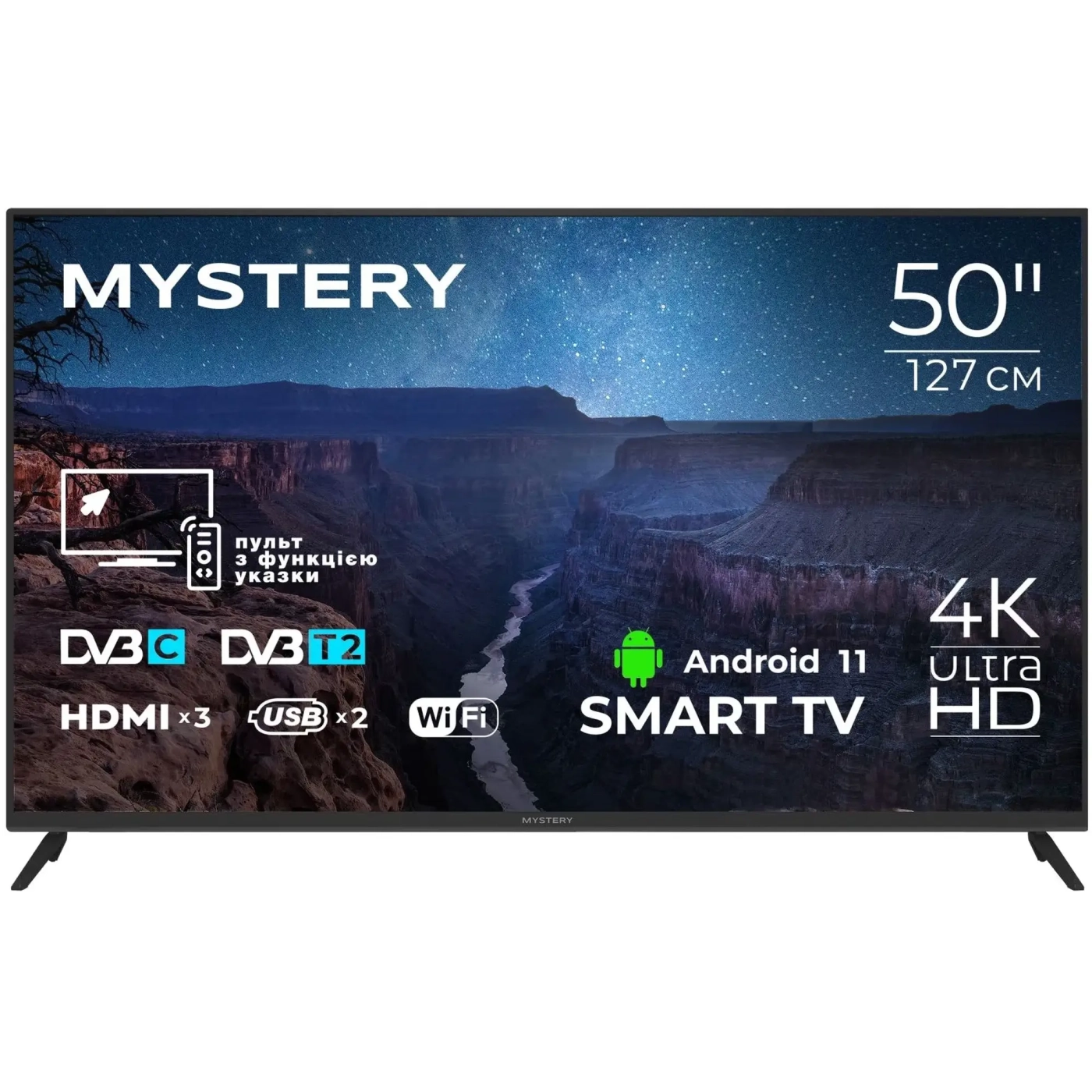 Купити Телевізор Mystery MTV-5060UDT2 - фото 2