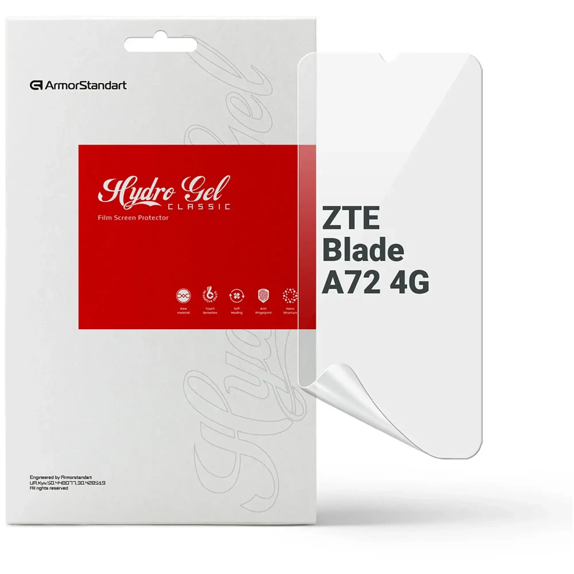 Купить Гидрогелевая пленка ArmorStandart для ZTE Blade A72 (ARM63400) - фото 1
