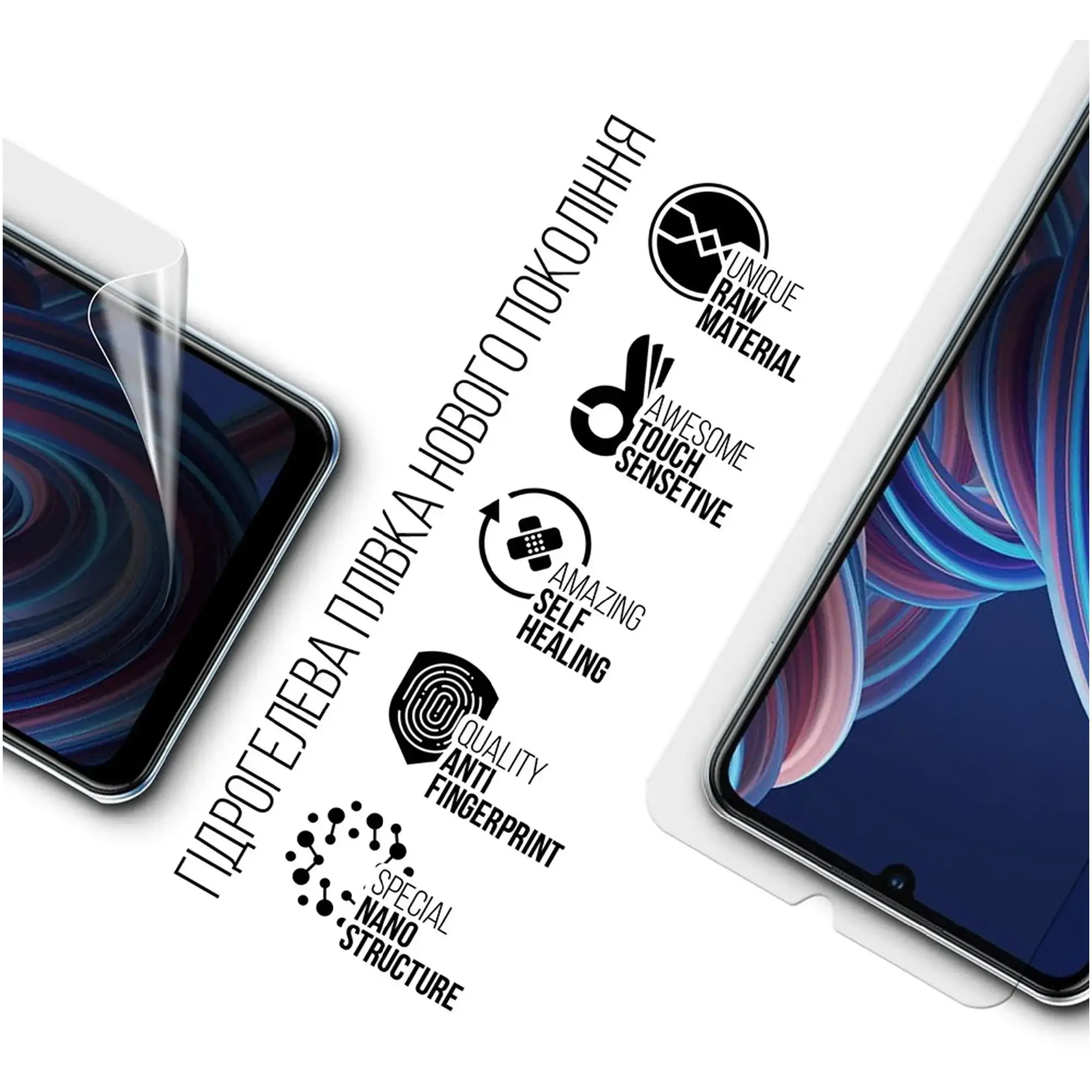 Купить Гидрогелевая пленка ArmorStandart для ZTE Blade A72 (ARM63400) - фото 2