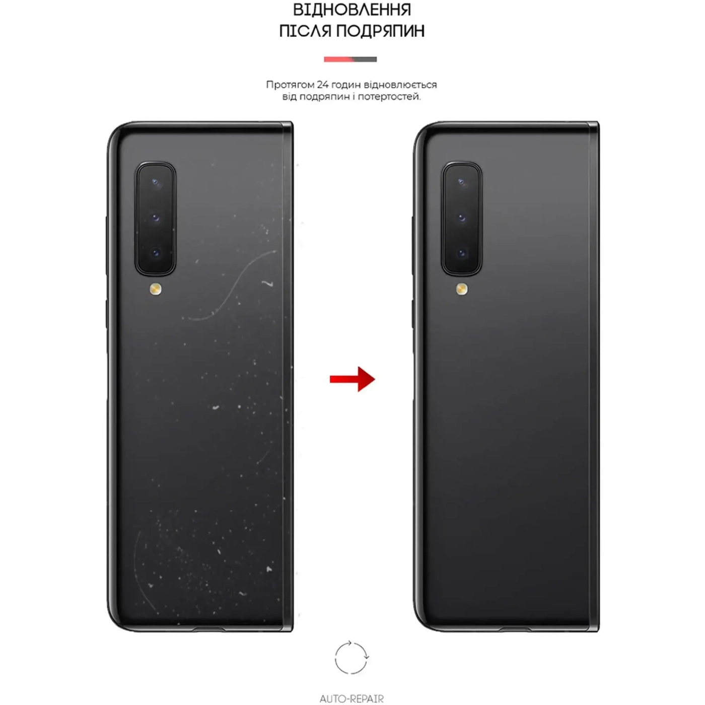 Купить Гидрогелевая пленка ArmorStandart на задню панель для Samsung Fold 4G (SM-F900)/Fold 5G (SM-F907) (AR - фото 4