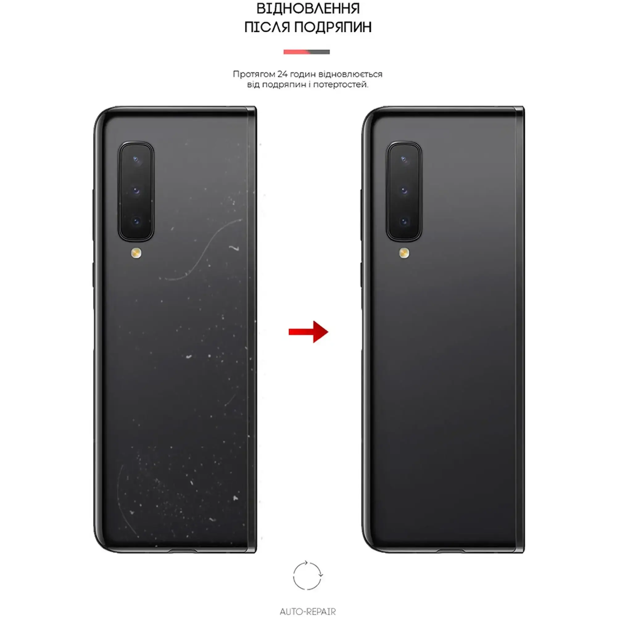 Купить Гидрогелевая пленка ArmorStandart на задню панель для Samsung Fold 4G (SM-F900)/Fold 5G (SM-F907) (AR - фото 4