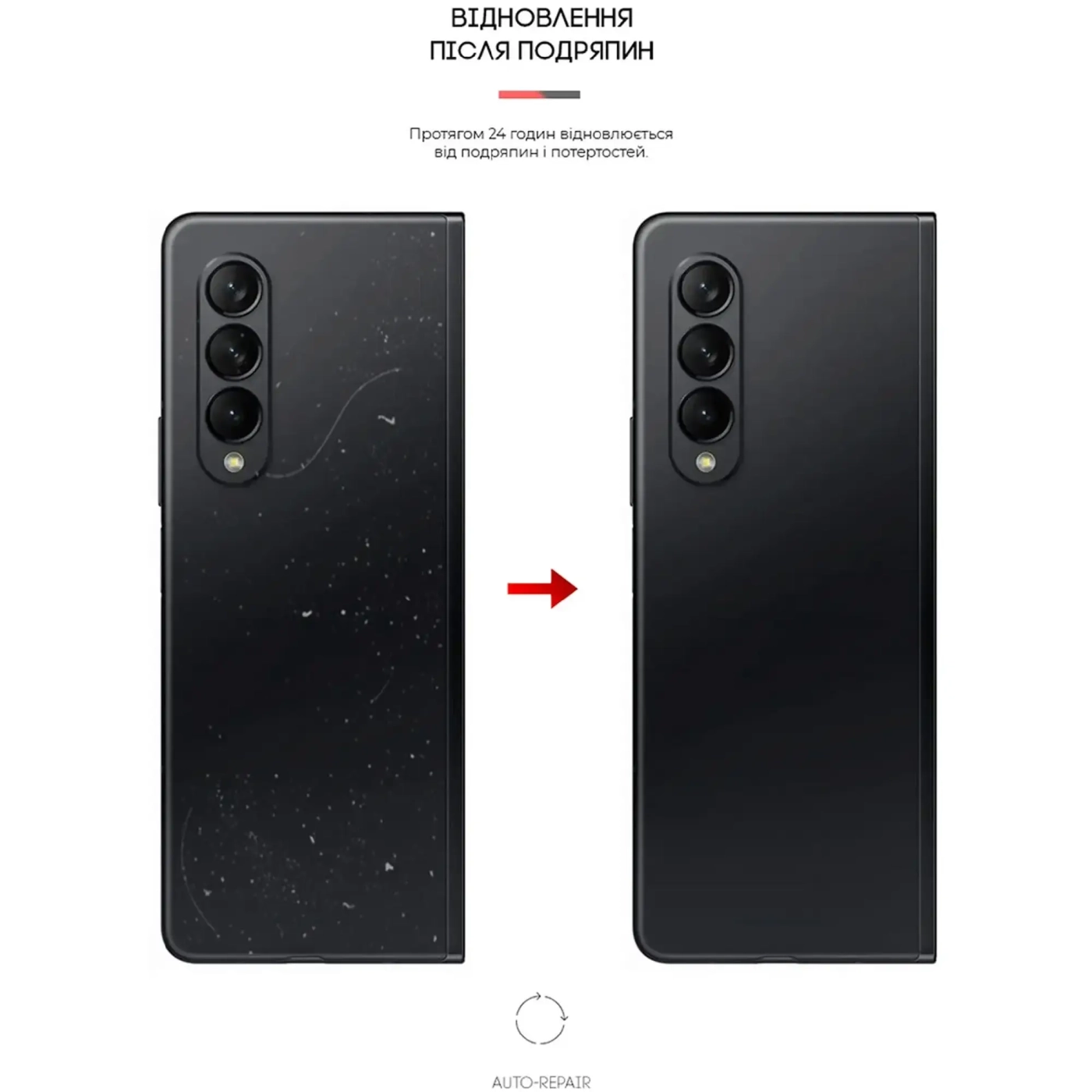 Купить Гидрогелевая пленка ArmorStandart на задню панель для Samsung Fold3 5G (SM-F926) (ARM65046) - фото 4