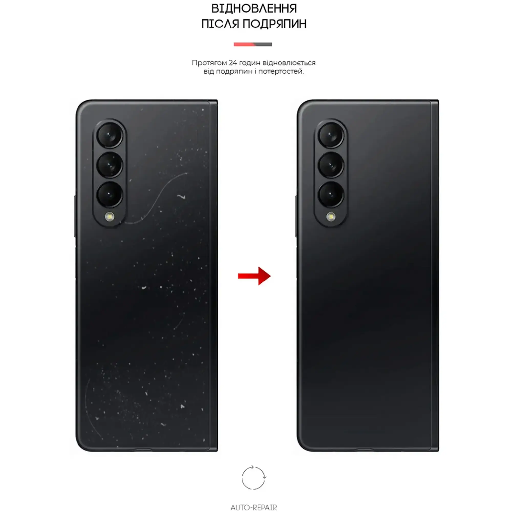Купить Гидрогелевая пленка ArmorStandart на задню панель для Samsung Fold3 5G (SM-F926) (ARM65046) - фото 4