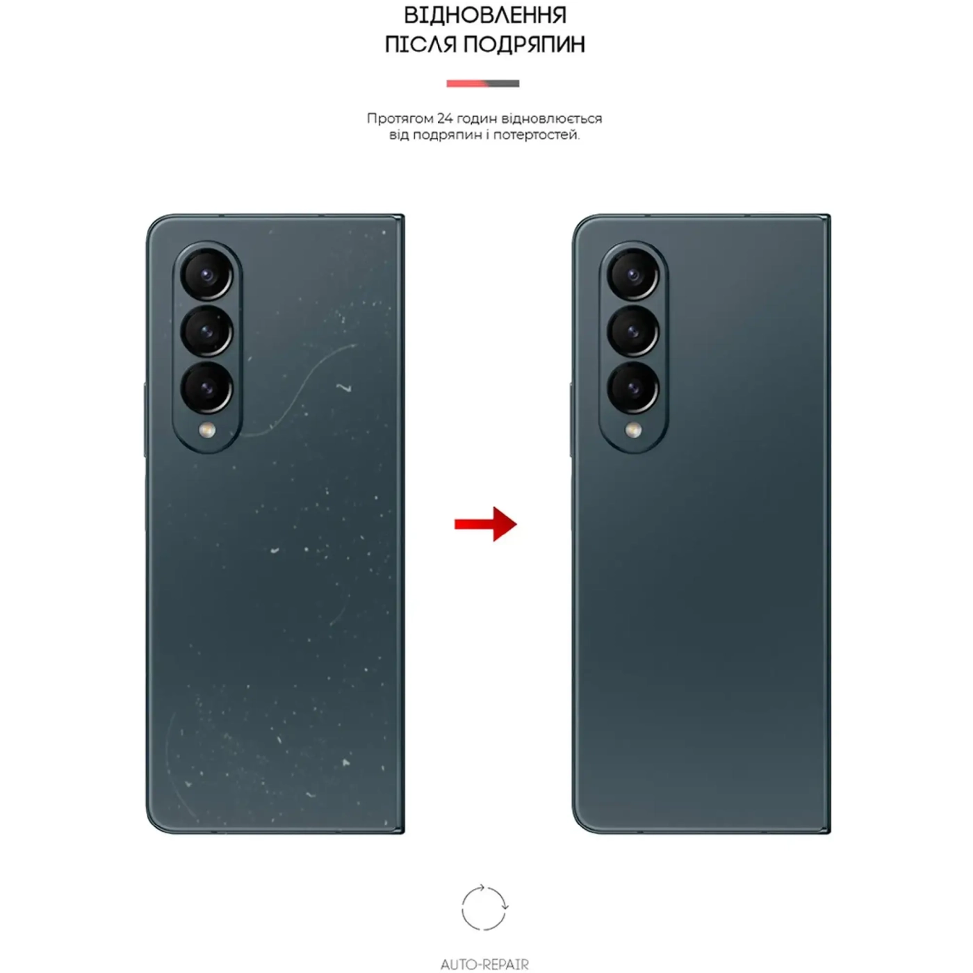 Купить Гидрогелевая пленка ArmorStandart на задню панель для Samsung Fold4 5G (SM-F936) (ARM65045) - фото 4