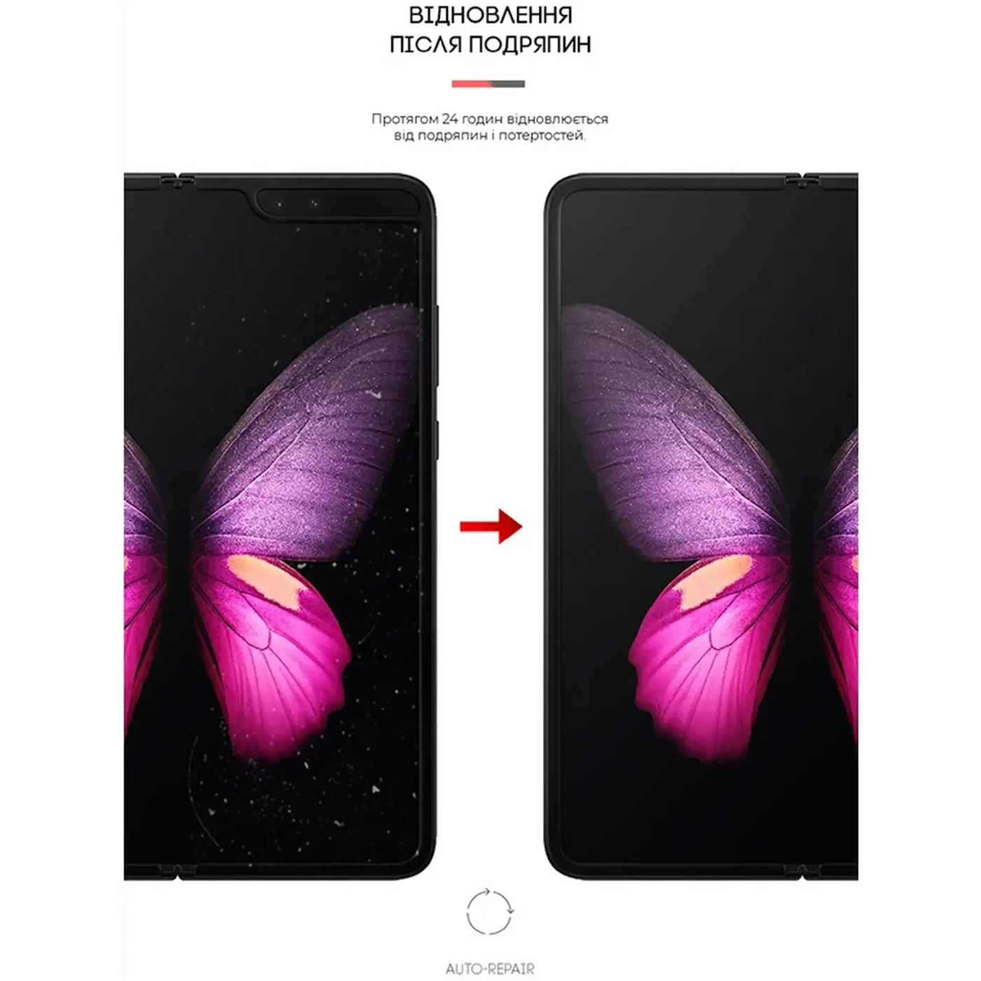 Купить Гидрогелевая пленка ArmorStandart на основний дисплей для Samsung Fold (SM-F900)/Fold 5G (SM-F907) (A - фото 3
