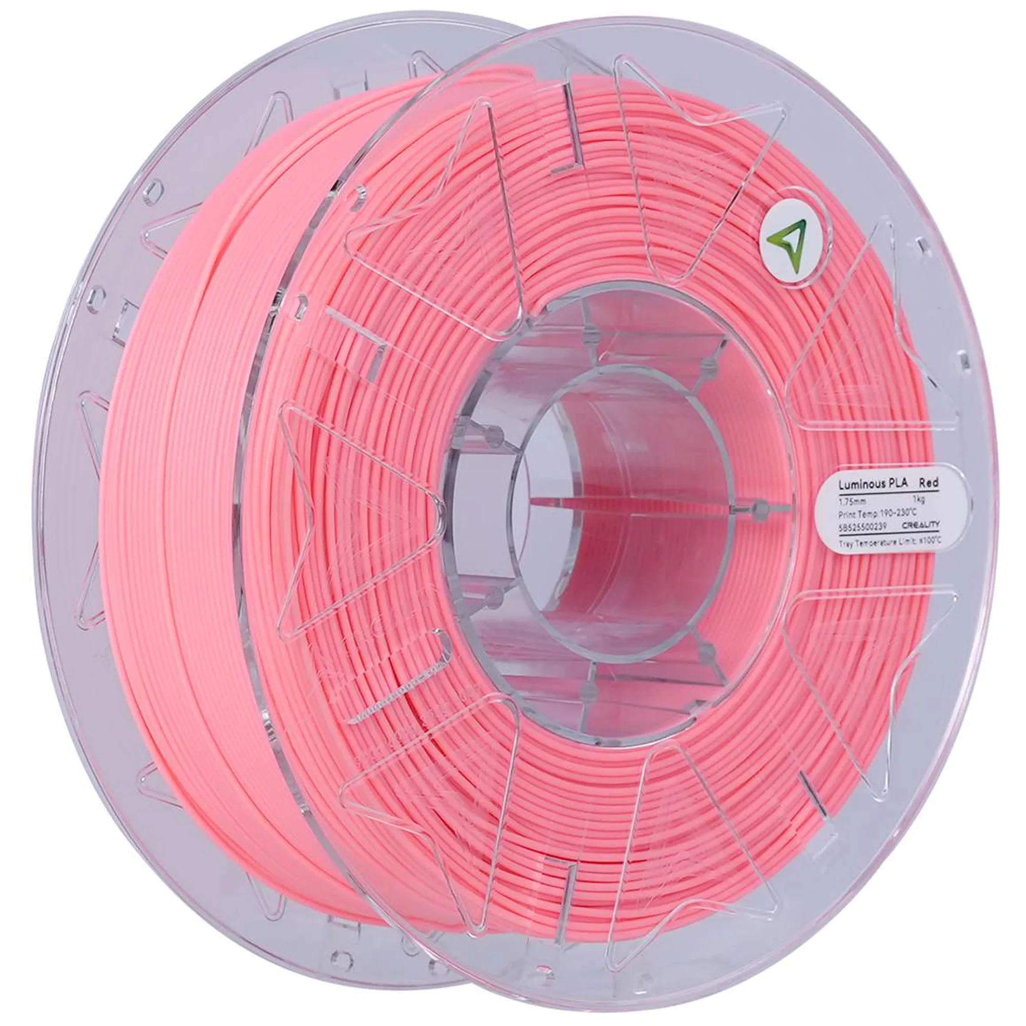 Купити Hyper PLA Filament (пластик) для 3D принтера CREALITY люмінесцентний 1кг, 1.75мм, рожевий (3301010539) - фото 1