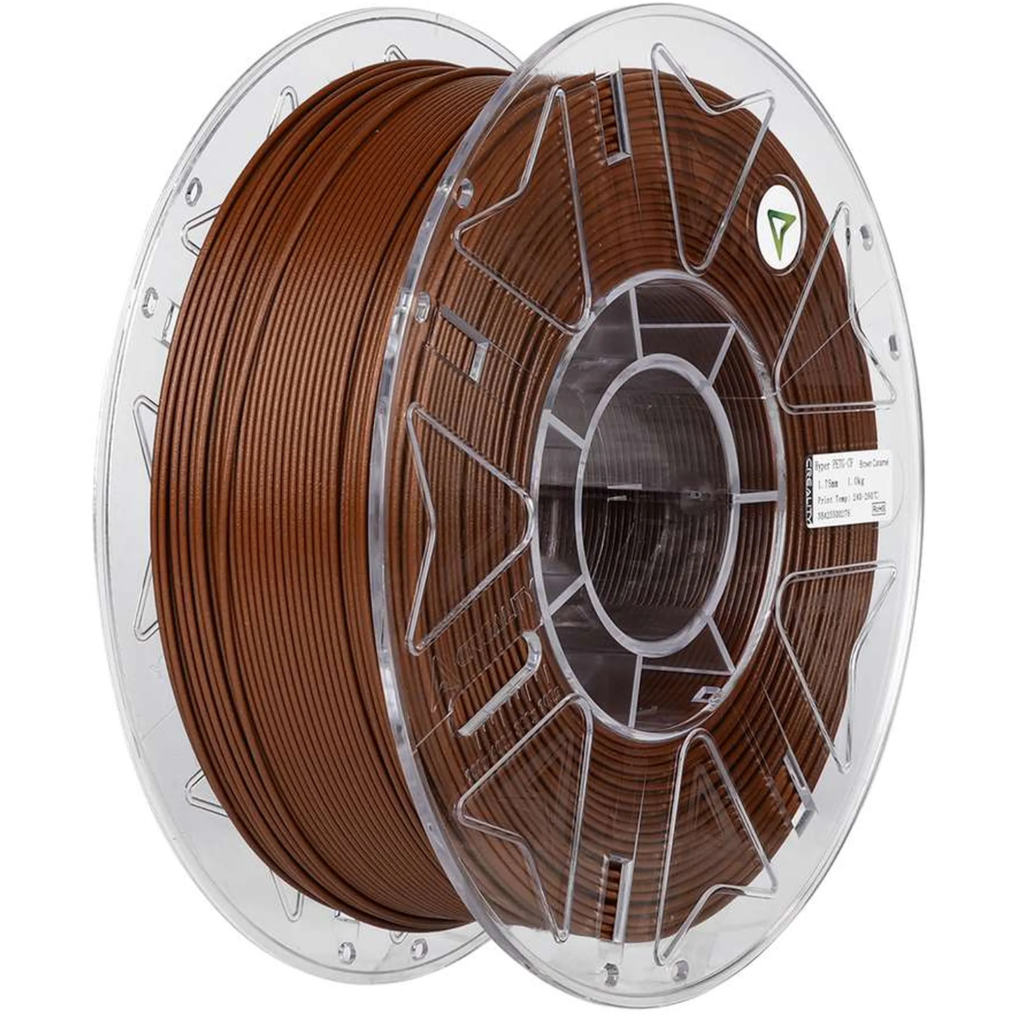 Купити Hyper PETG-CF Filament (пластик) для 3D принтера CREALITY 1кг, 1.75мм, коричневий карамельно-кавовий (3301060039) - фото 1
