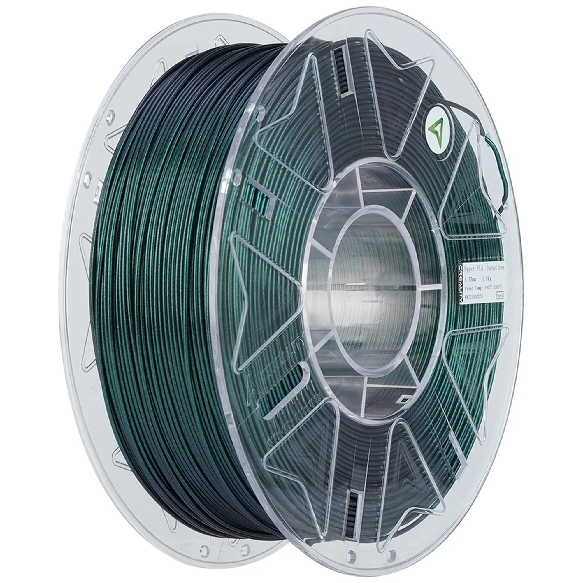 Купити Hyper PLA RFID Filament (пластик) для 3D принтера CREALITY Stardust 1кг, 1.75мм, зелений (3301010567) - фото 1