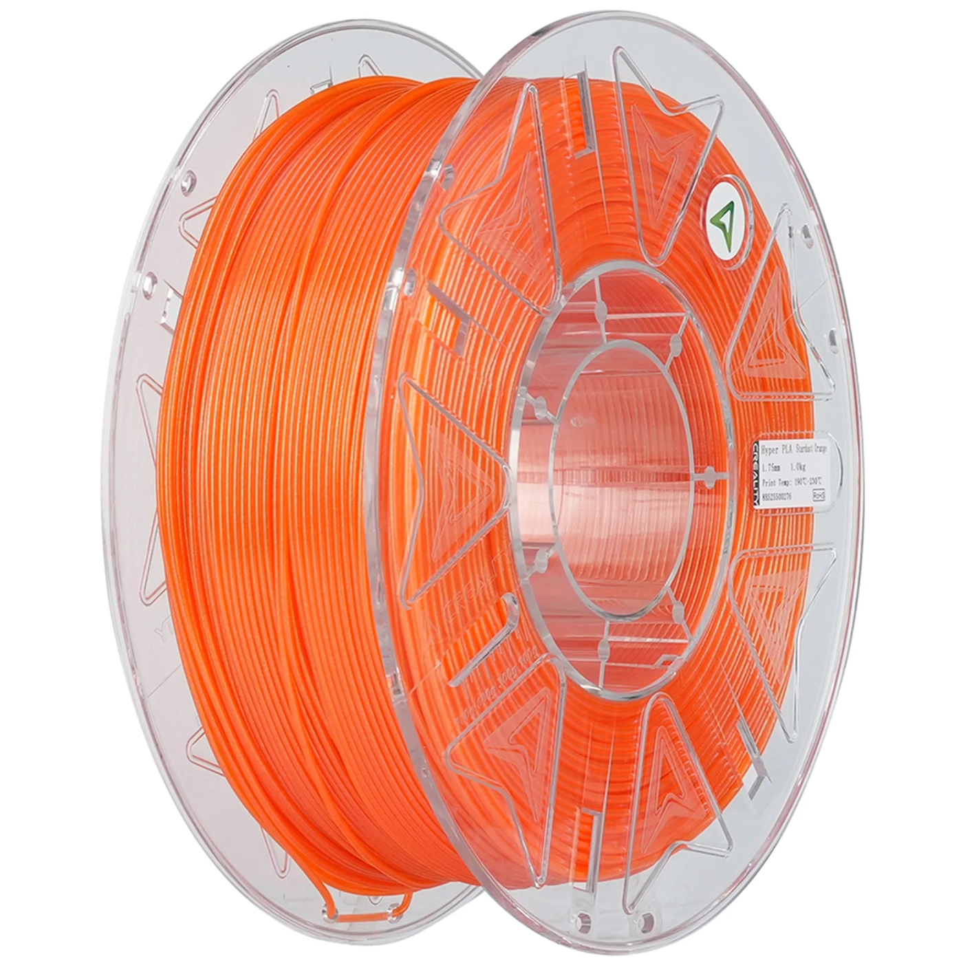 Купити Hyper PLA RFID Filament (пластик) для 3D принтера CREALITY Stardust 1кг, 1.75мм, помаранчевий (3301010572) - фото 1