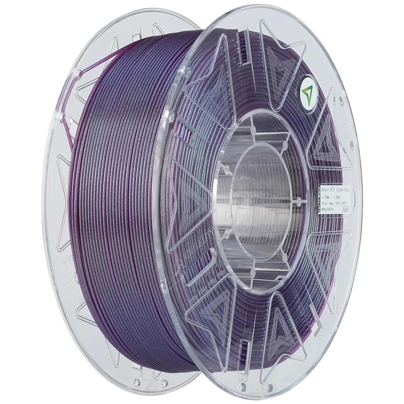 Купити Hyper PLA RFID Filament (пластик) для 3D принтера CREALITY Stardust 1кг, 1.75мм, фіолетовий (3301010575) - фото 1