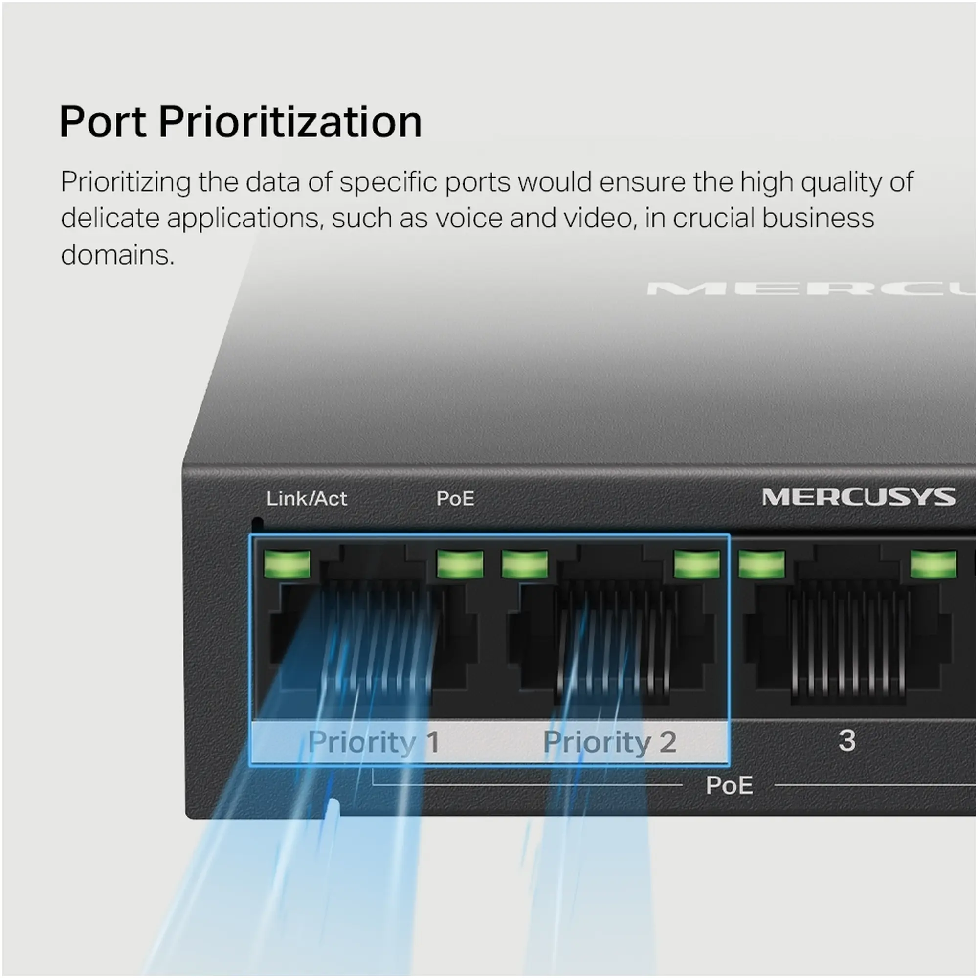 Купити Комутатор Mercusys MS105GP - фото 8